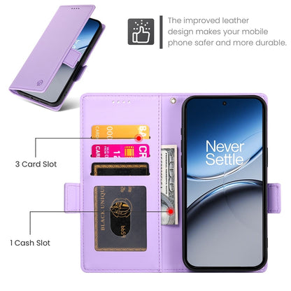 OnePlus Nord 4 5G Wallet Case - Luxury Magnetic PU Leather Flip Cover with Card Slots, Stand & Shockproof Protection
