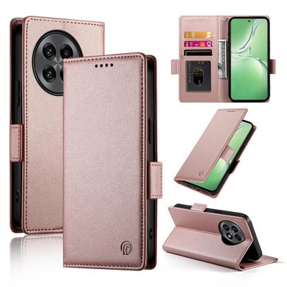 OnePlus 13R Wallet Case - Luxury Magnetic PU Leather Flip Cover with Card Slots, Stand & Shockproof Protection