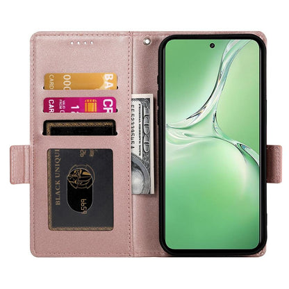 OnePlus 13R Wallet Case - Luxury Magnetic PU Leather Flip Cover with Card Slots, Stand & Shockproof Protection