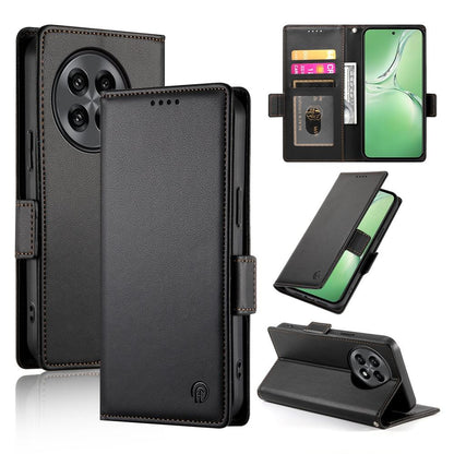 OnePlus 13R Wallet Case - Luxury Magnetic PU Leather Flip Cover with Card Slots, Stand & Shockproof Protection