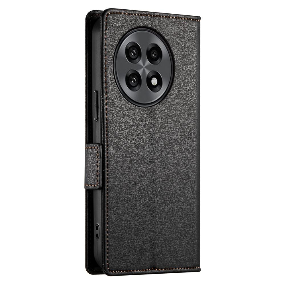 OnePlus 13R Wallet Case - Luxury Magnetic PU Leather Flip Cover with Card Slots, Stand & Shockproof Protection