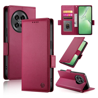 OnePlus 13R Wallet Case - Luxury Magnetic PU Leather Flip Cover with Card Slots, Stand & Shockproof Protection