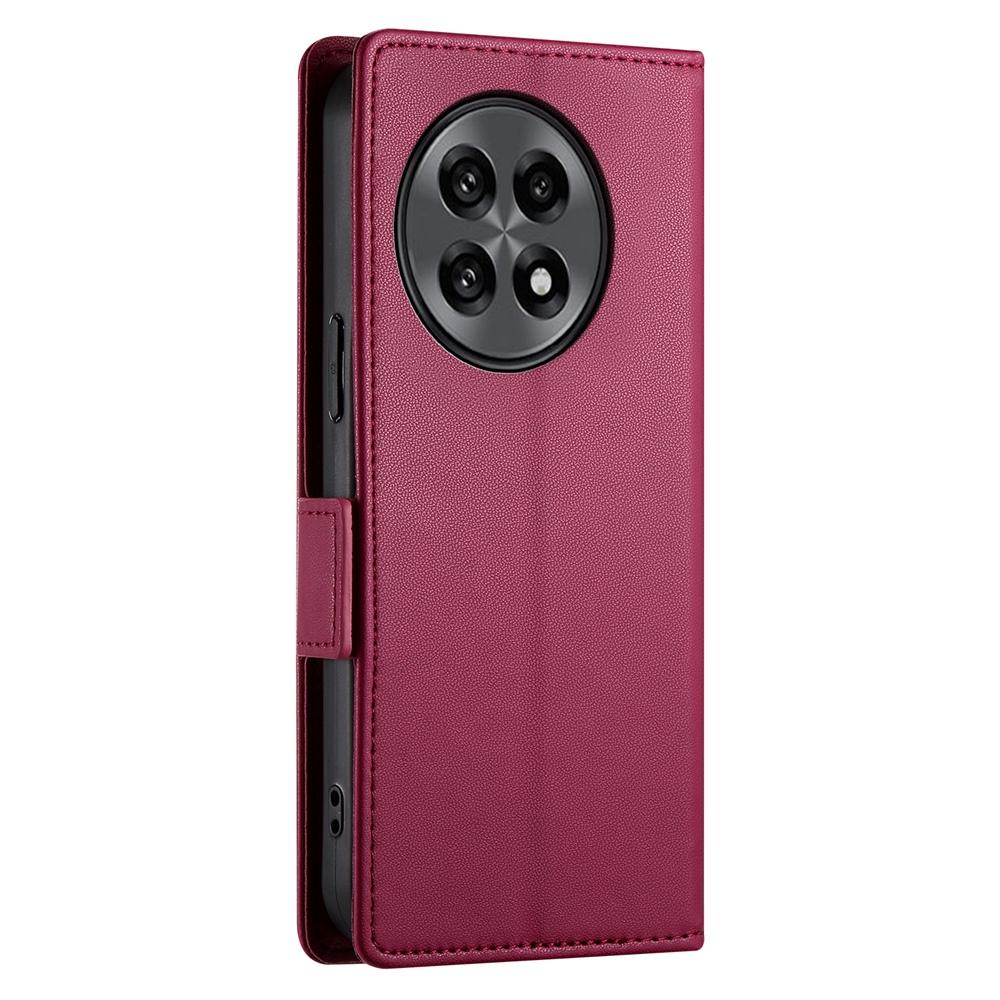 OnePlus 13R Wallet Case - Luxury Magnetic PU Leather Flip Cover with Card Slots, Stand & Shockproof Protection
