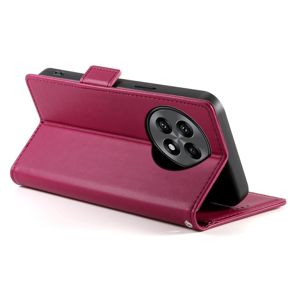 OnePlus Ace 5 Wallet Case - Luxury Magnetic PU Leather Flip Cover with Card Slots, Stand & Shockproof Protection