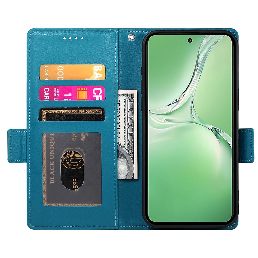 OnePlus 13R Wallet Case - Luxury Magnetic PU Leather Flip Cover with Card Slots, Stand & Shockproof Protection