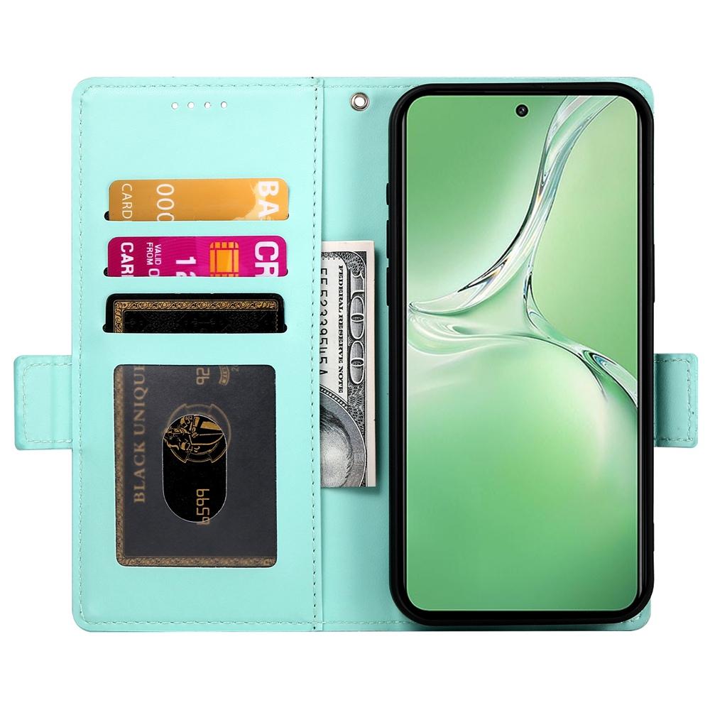 OnePlus 13R Wallet Case - Luxury Magnetic PU Leather Flip Cover with Card Slots, Stand & Shockproof Protection