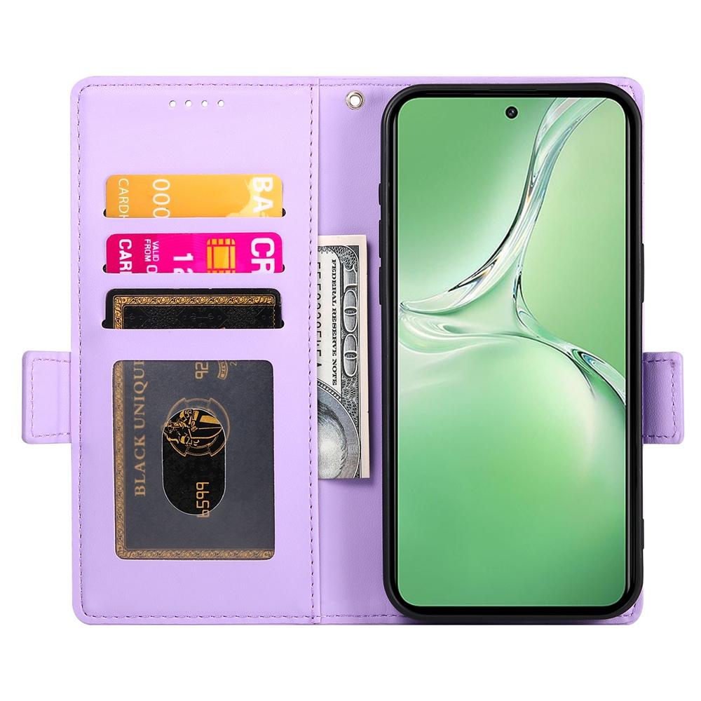 OnePlus Ace 5 Pro Wallet Case - Luxury Magnetic PU Leather Flip Cover with Card Slots, Stand & Shockproof Protection