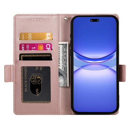 Huawei Nova 13 Pro Wallet Case - Luxury Magnetic PU Leather Flip Cover with Card Slots, Stand & Shockproof Protection