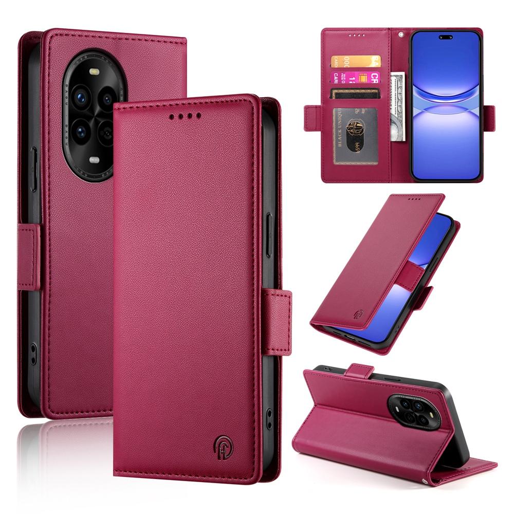 Huawei Nova 13 Pro Wallet Case - Luxury Magnetic PU Leather Flip Cover with Card Slots, Stand & Shockproof Protection