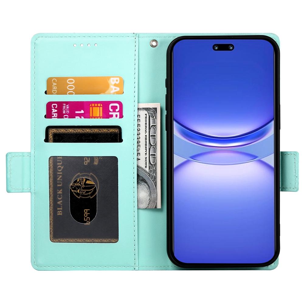Huawei Nova 13 Pro Wallet Case - Luxury Magnetic PU Leather Flip Cover with Card Slots, Stand & Shockproof Protection