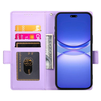 Huawei Nova 13 Pro Wallet Case - Luxury Magnetic PU Leather Flip Cover with Card Slots, Stand & Shockproof Protection